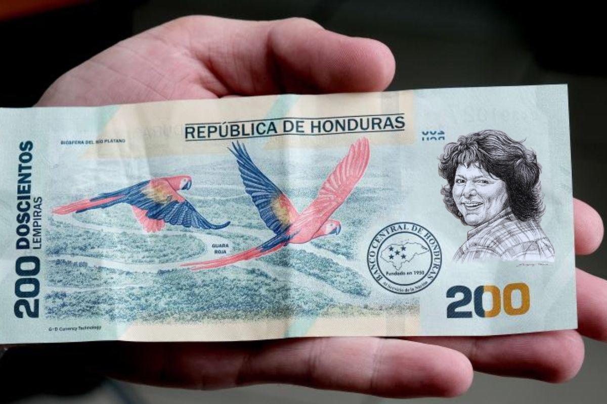 Oficial: Honduras incluirá a Berta Cáceres en billete de L200