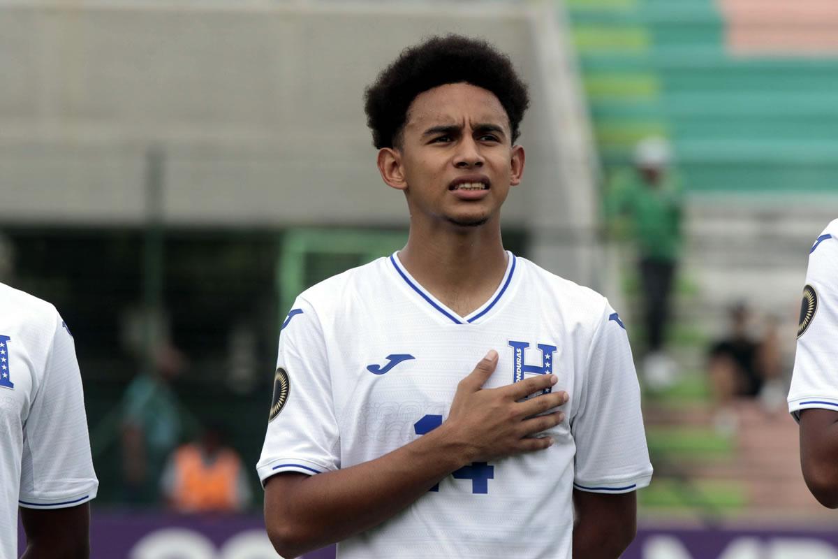 El joven futbolista ha formado parte de la Selección Sub-20 de Honduras.