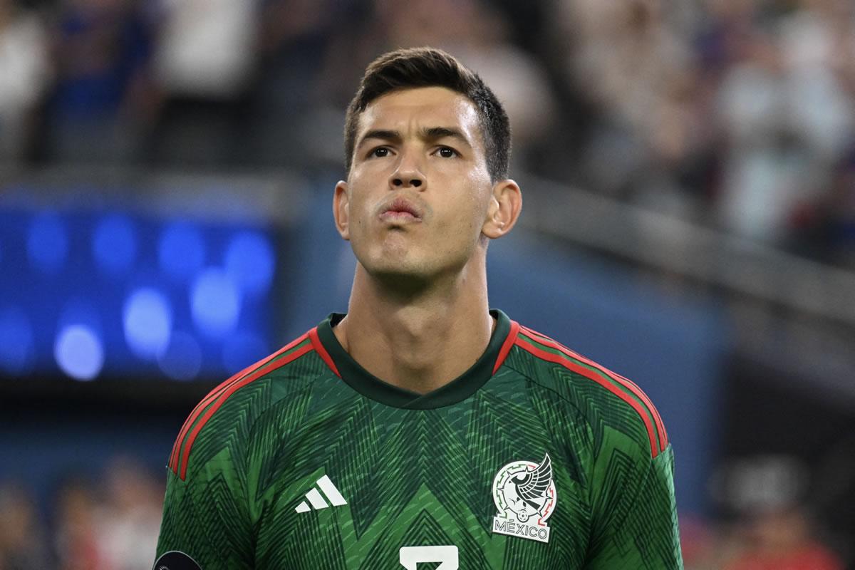 César Montes es una sensible baja la selección mexicana.