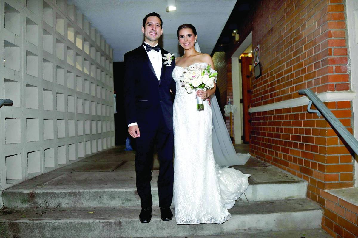 Enlace nupcial de Guillermo Laínez y Katherine Fúnez