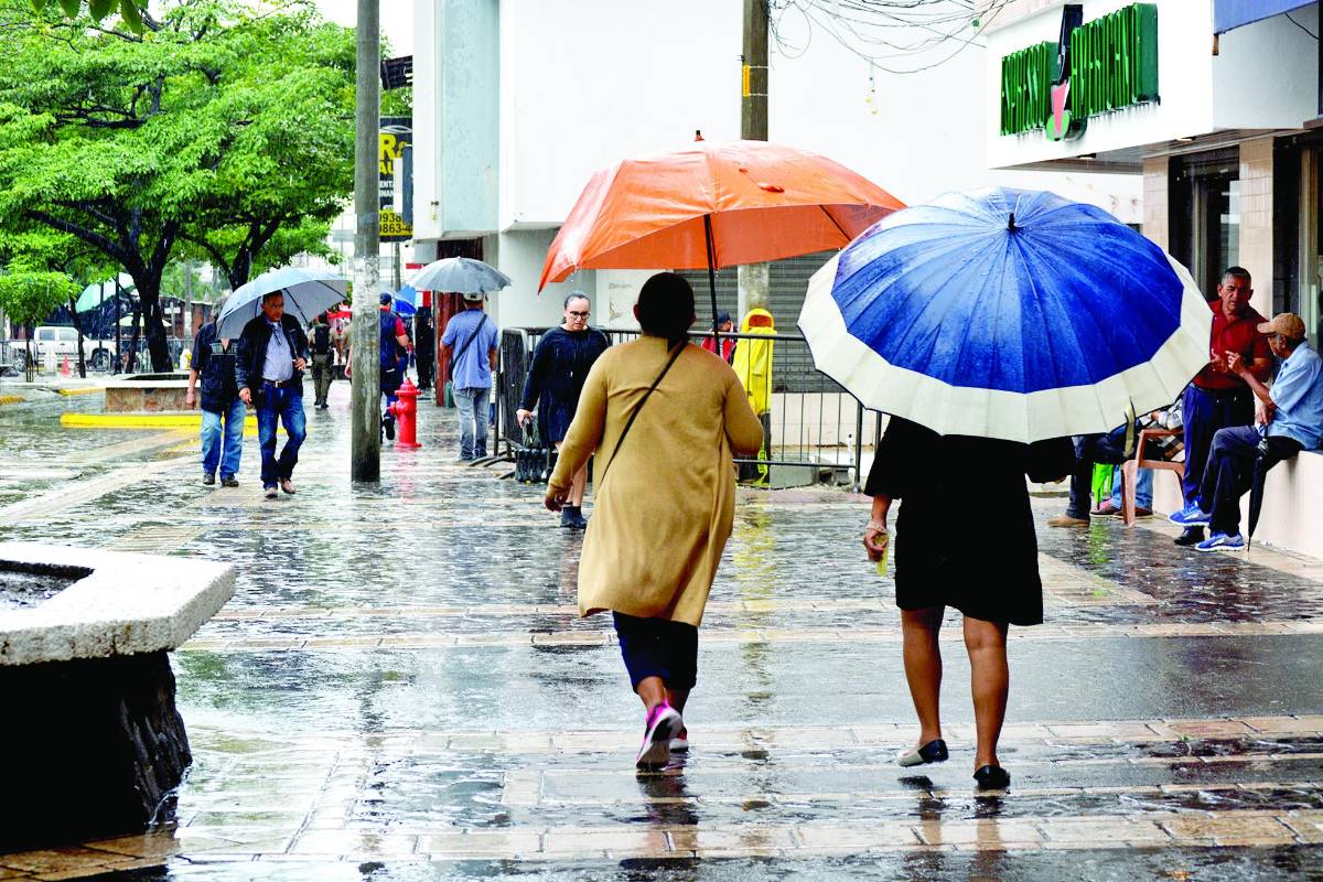 Segundo frente frío dejará lluvias durante una semana en Honduras
