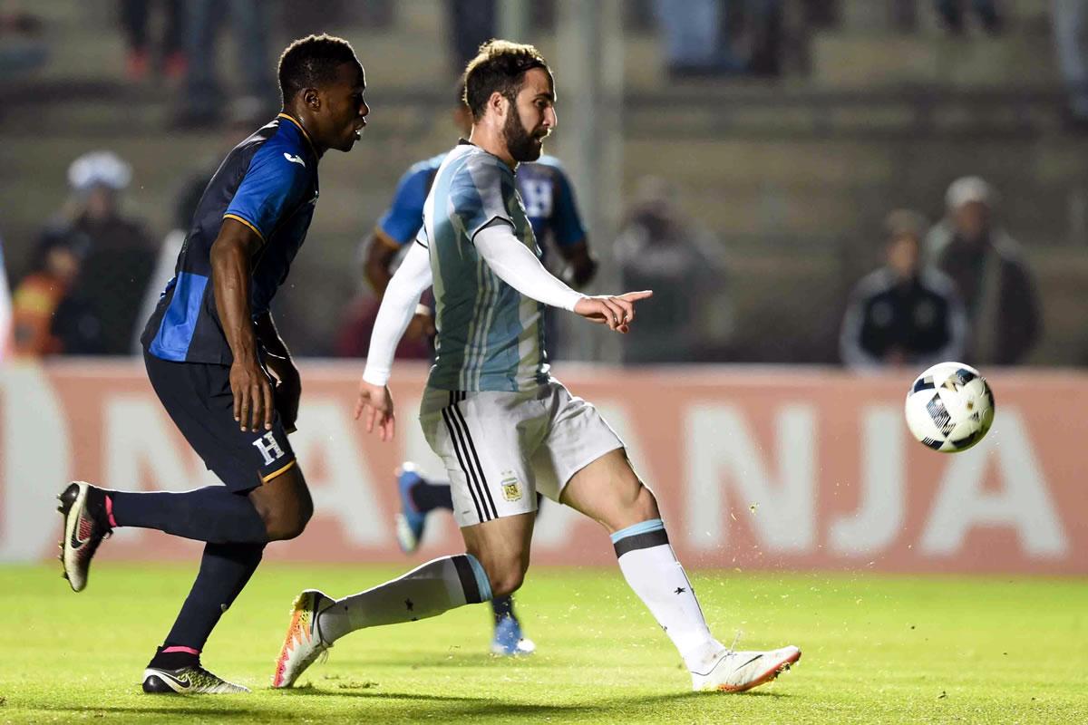 Argentina le ganó 1-0 a Honduras en el último partido que jugaron en 2016.