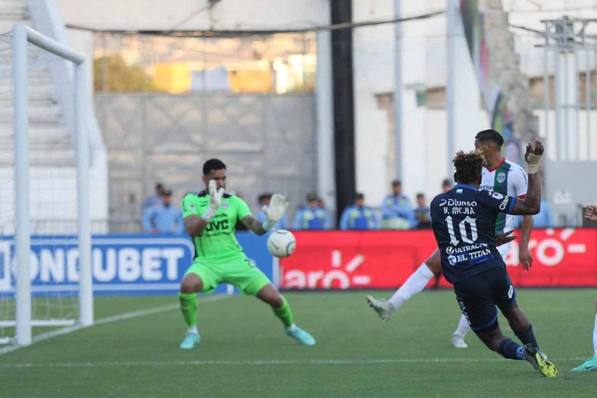 Así fue el gol de Yeison Mejía para Motagua.
