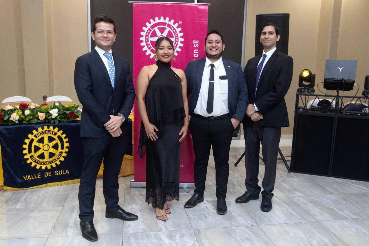 Fotos: Club Rotaract Valle de Sula celebra toma de posesión 2026-2027
