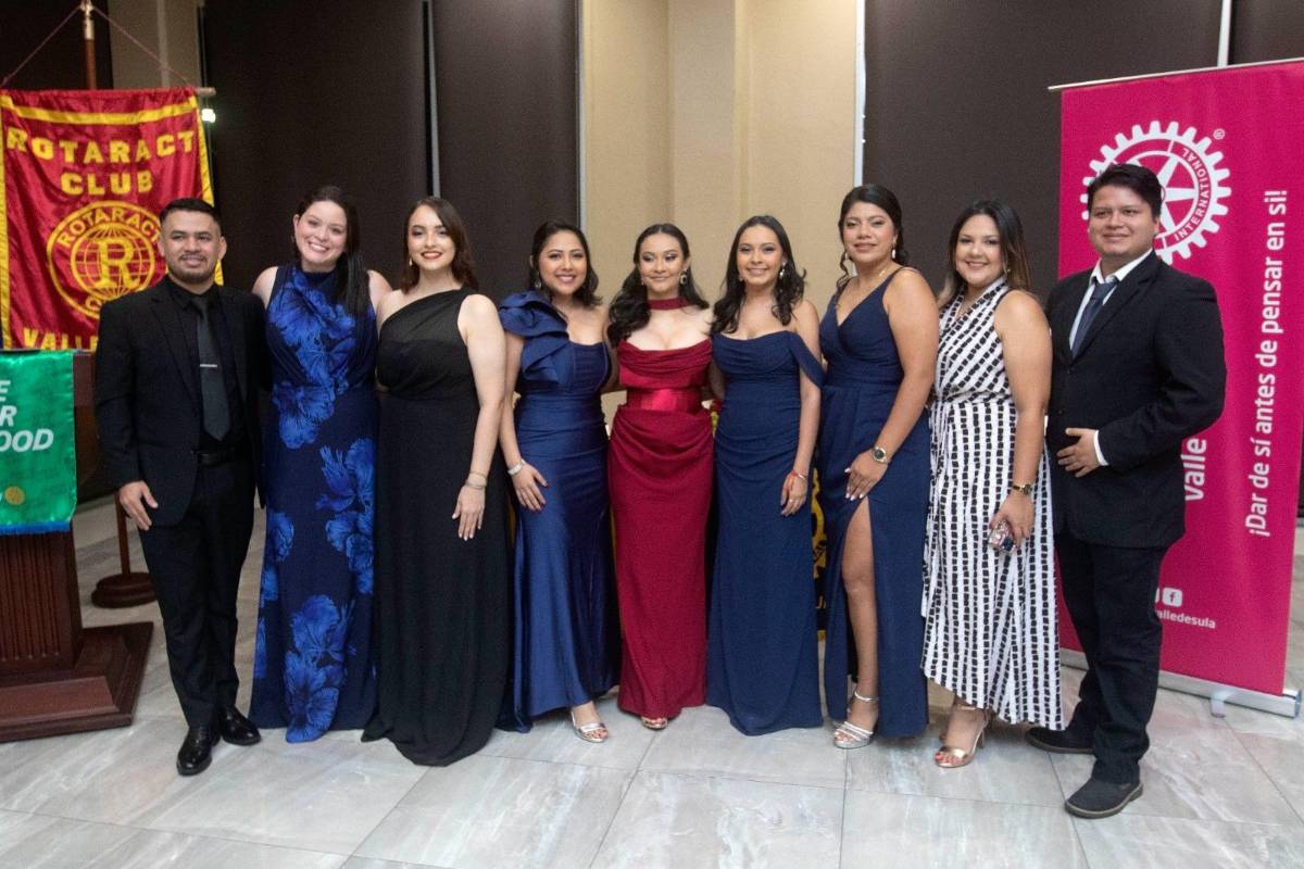 Fotos: Club Rotaract Valle de Sula celebra toma de posesión 2026-2027