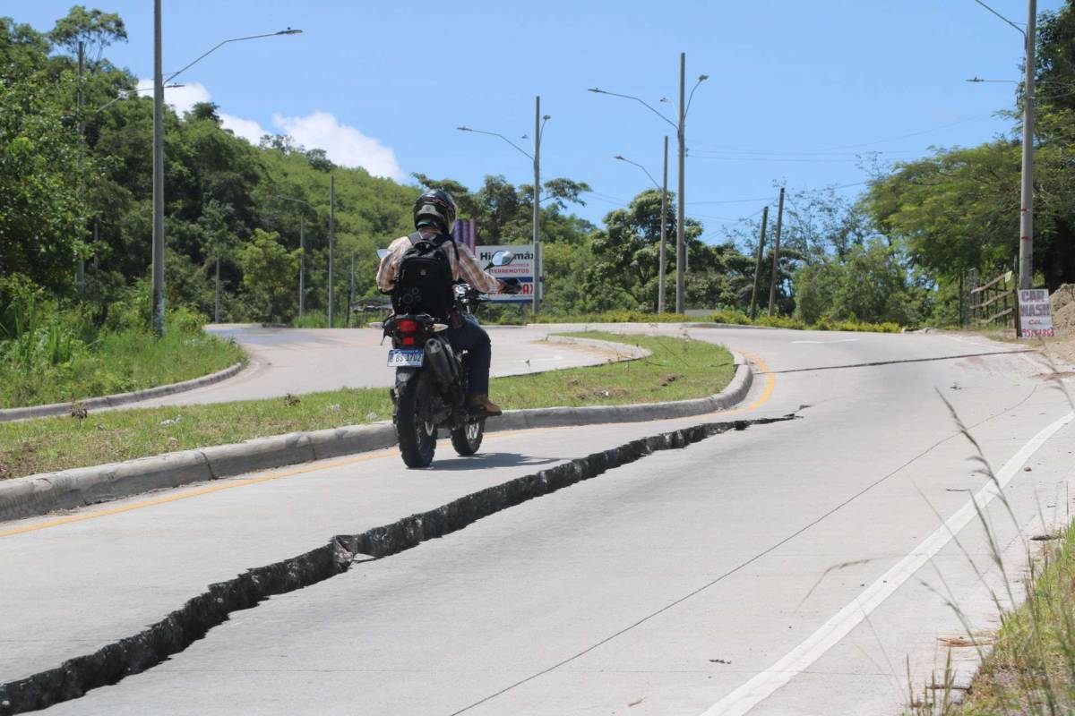Son 20 las fallas en carreteras de Copán