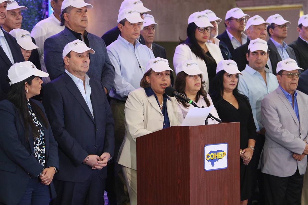 El sector empresarial está “unido y firmemente comprometido en trabajar por el bienestar de Honduras”.