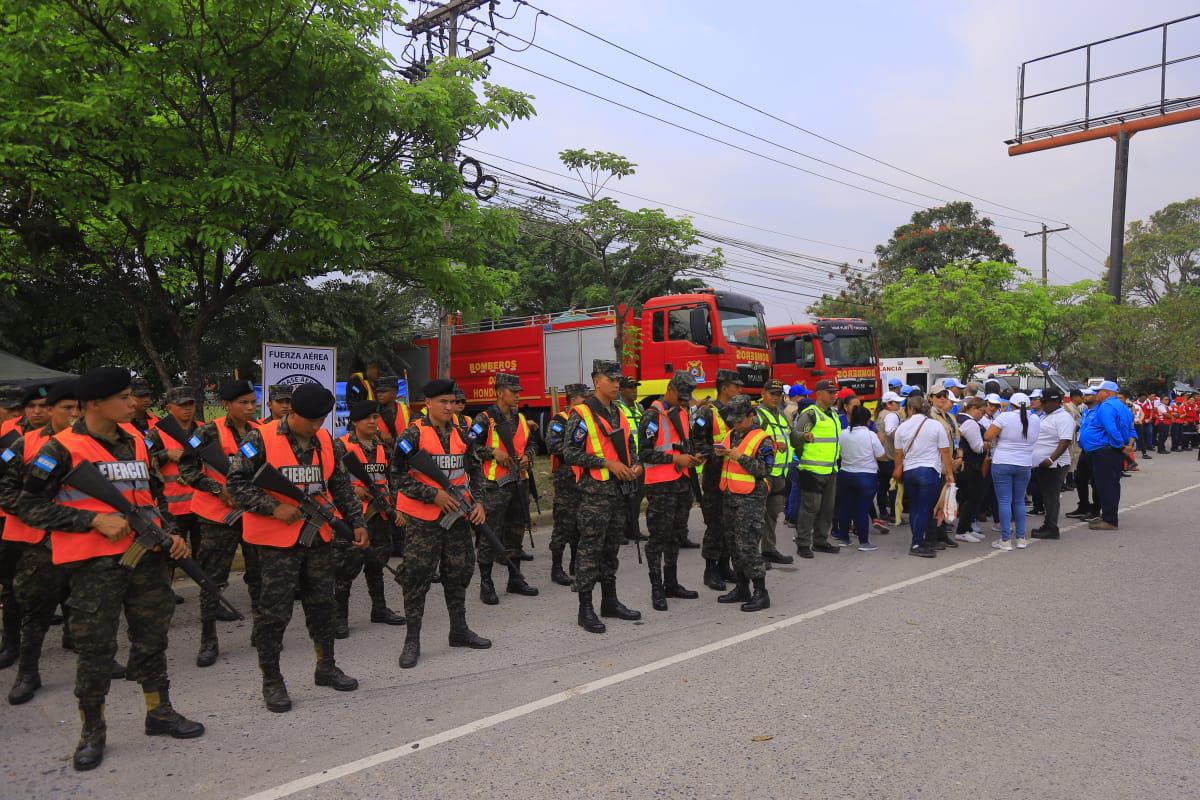 Elemento de las Fuerzas Armadas presentes en los operativos.
