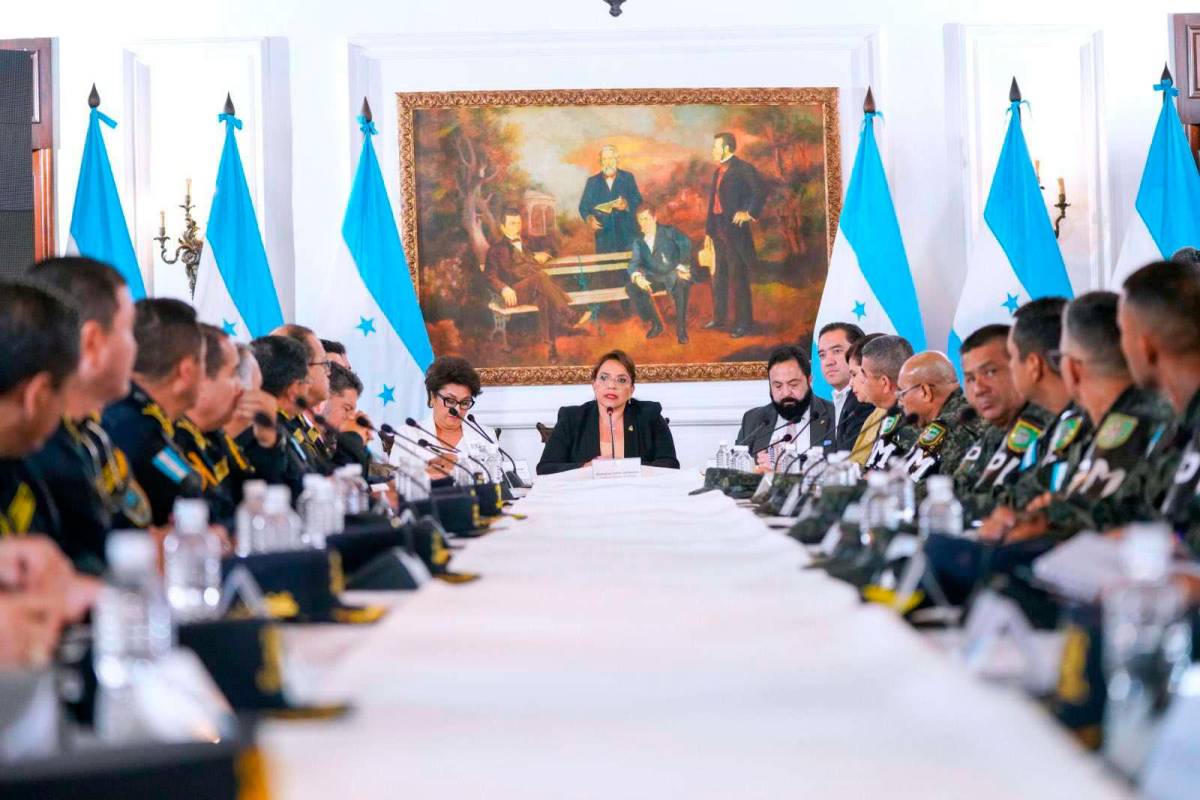 Estrategias de seguridad aún no se presentan a la presidenta Xiomara Castro