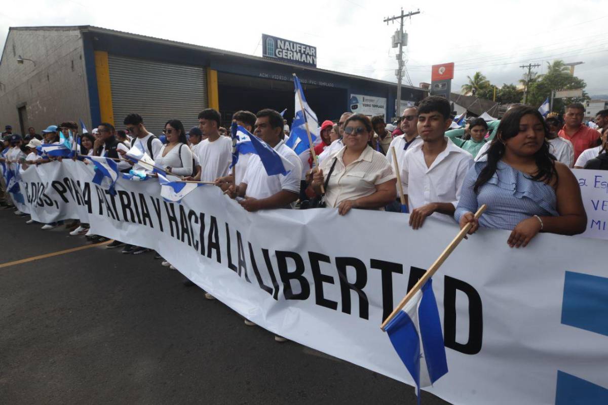 Perdimos el TPS por culpa del familión: Nacionalistas protestan en Tegucigalpa