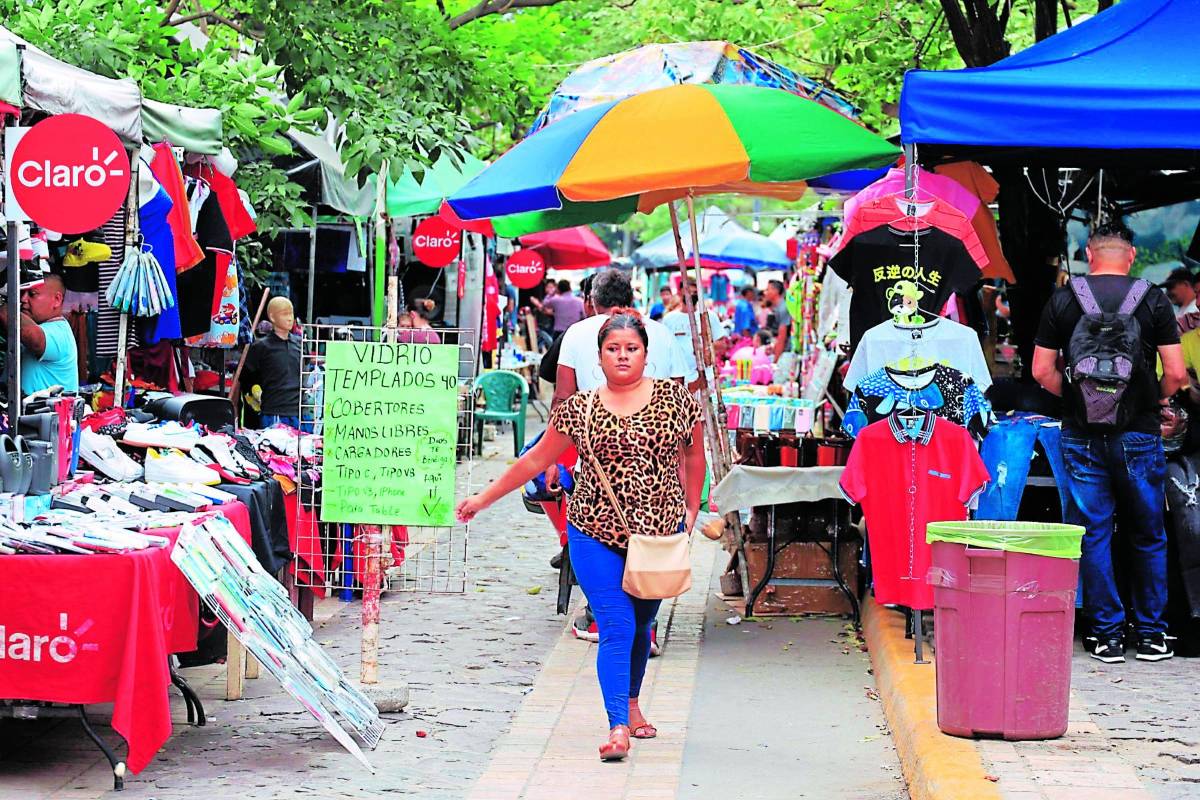 MC Desorden en centro de San Pedro Sula