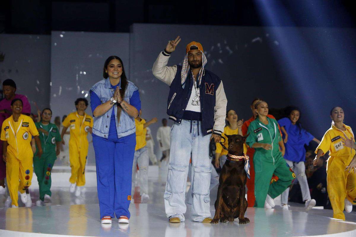 Maluma presenta su moda sin género