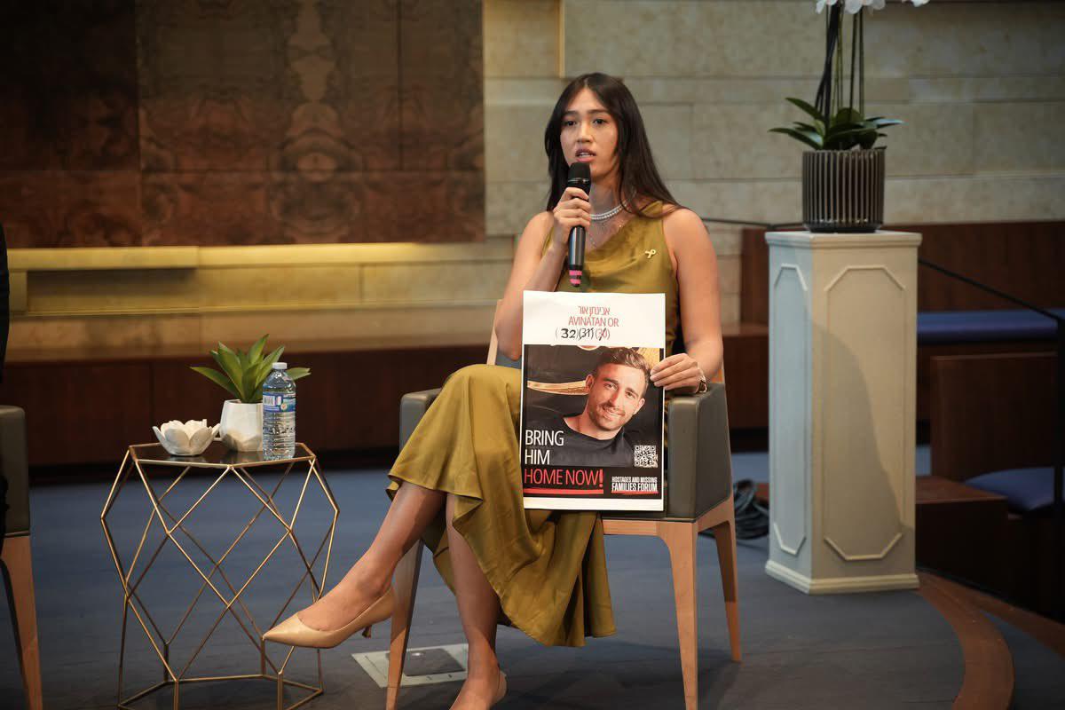 El emotivo reencuentro de Noa Argamani y su pareja tras dos años de cautiverio en Gaza