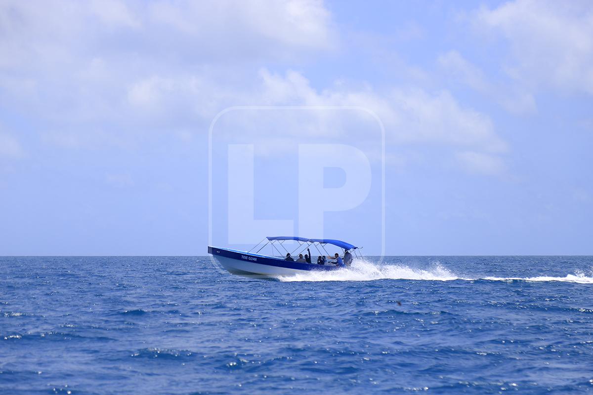 $!De una hora a hora y media dura el viaje desde Omoa o Puerto Cortés a los Cayos Zapotillos. Lo ideal es ir en verano para que el mar esté más tranquilo.