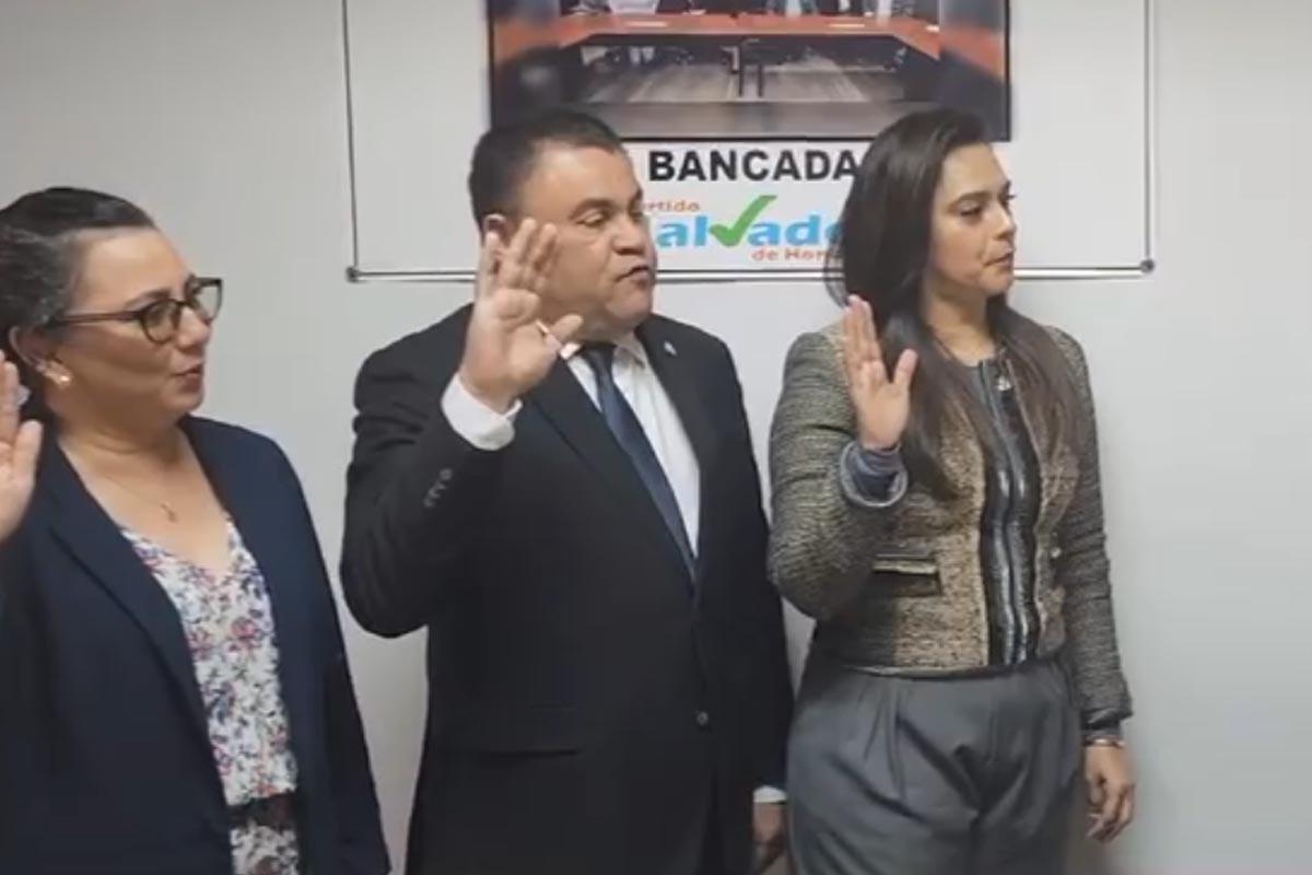 Carlos Umaña asume como jefe de bancada del PSH