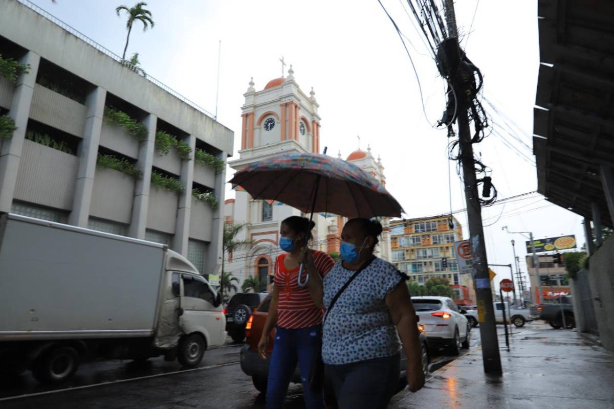 Zonas en las que habrá lluvias este jueves 19 de septiembre en Honduras