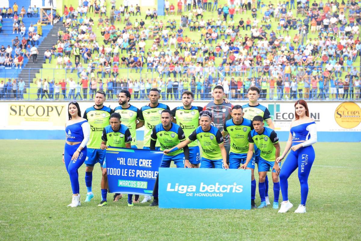 El 11 titular del Olancho FC que enfrentó al Real España.