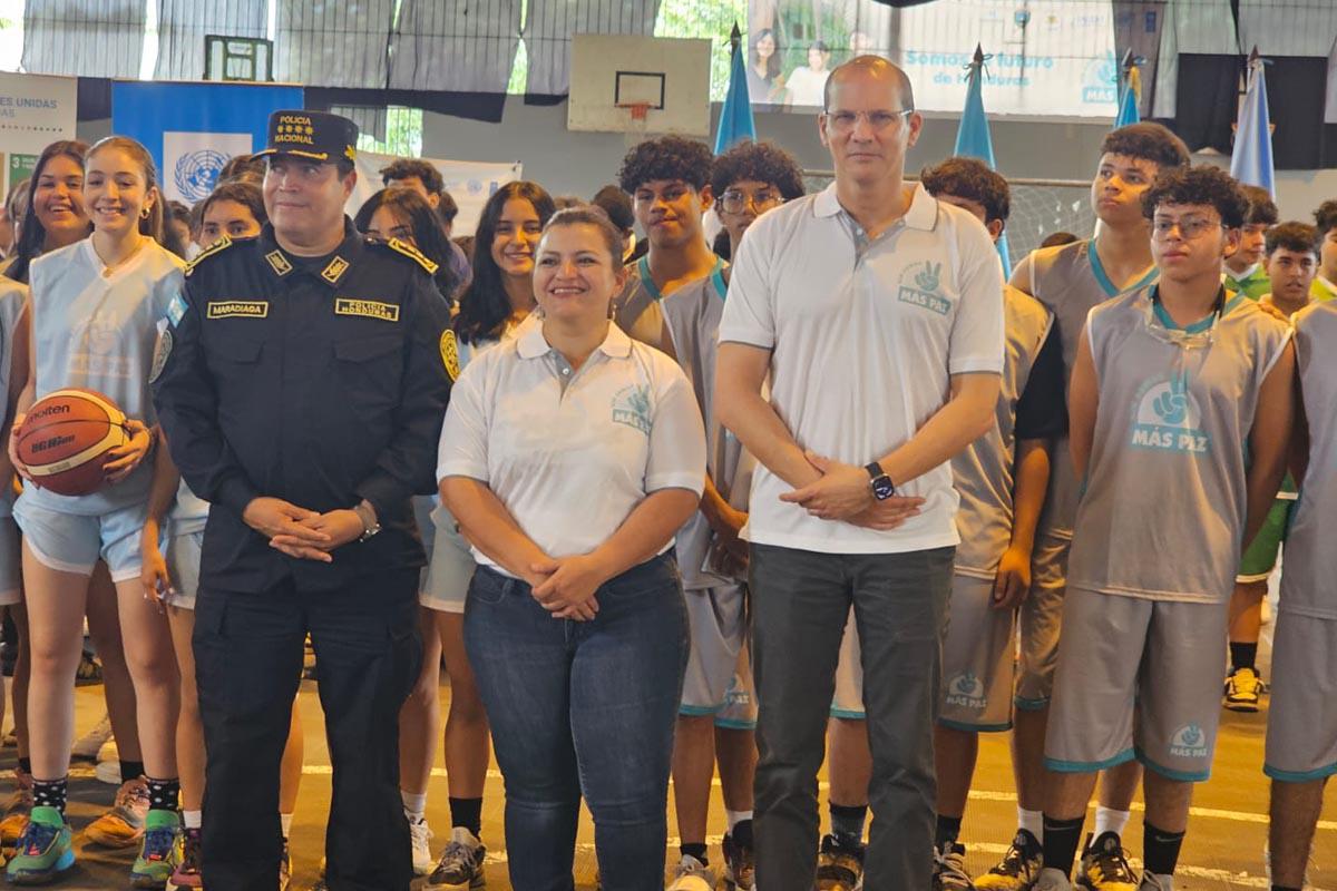 El torneo deportivo de la campaña “Sin Armas, Más Paz” busca promover la paz y la sana convivencia entre niños y adolescentes a través del deporte.