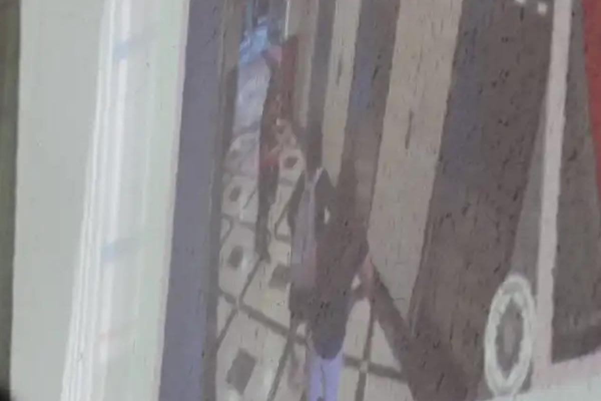 Imagen de los video que presentó el Ministerio Público.