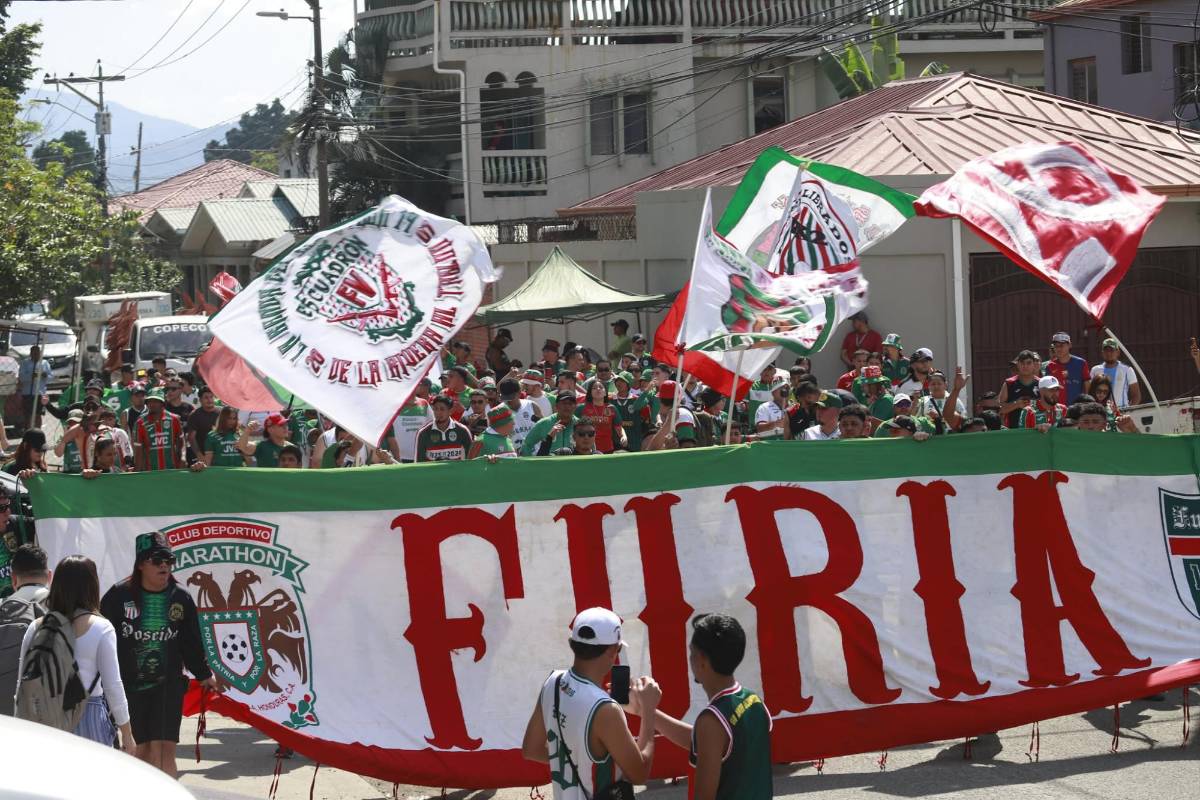 Las chicas que enamoraron en el Marathón-Real España, infiltrados y ambientazo