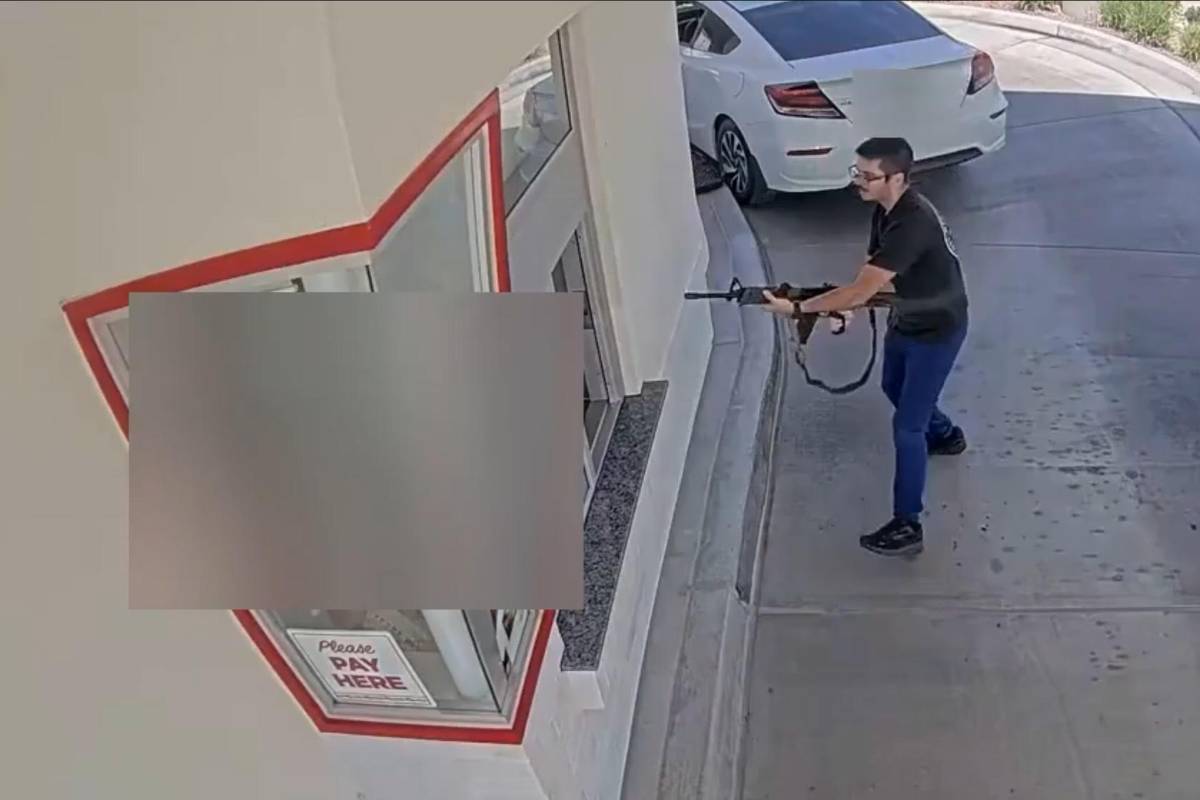 Las imágenes del tiroteo en restaurante In-N-Out de Idaho: tres muertos y siete heridos