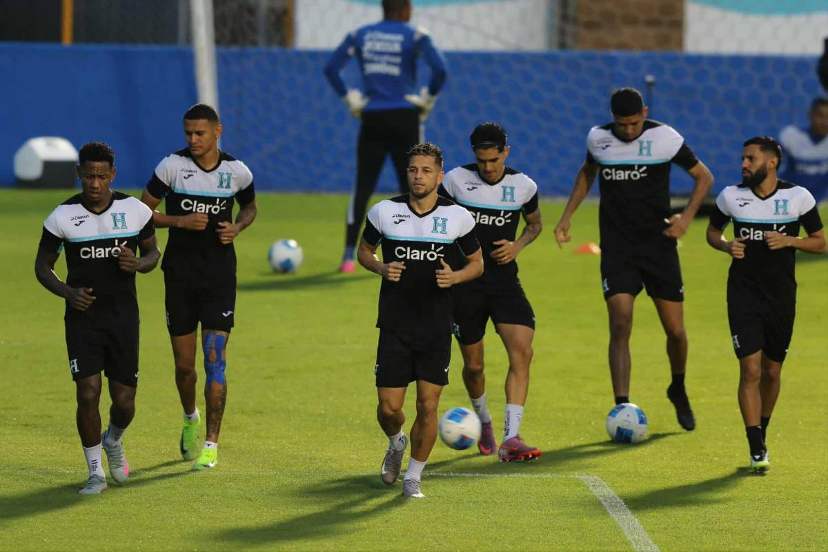 Honduras entrenó previo al juego vs Haití, 'alemanes' y mejoras al Nacional