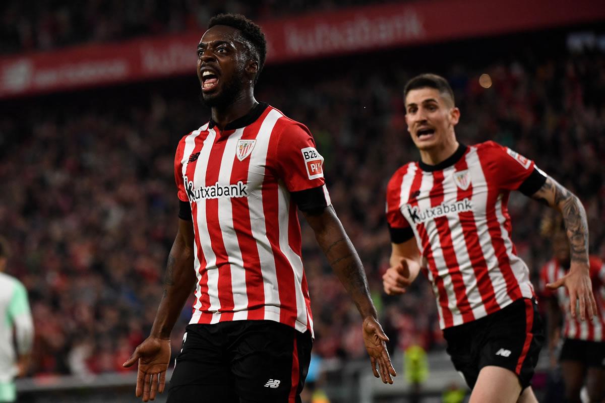 Iñaki Williams puso a ganar al Athletic Club de Bilbao.