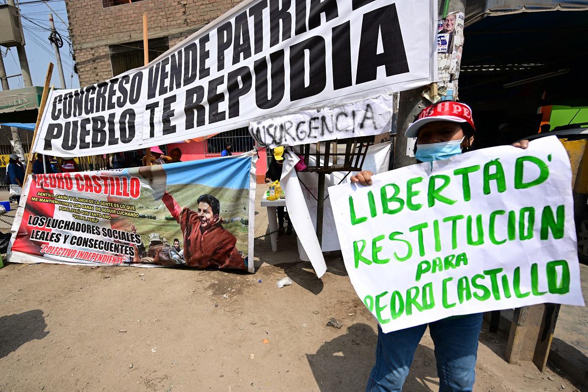 Juez supremo ordena 48 horas más de prisión para Castillo