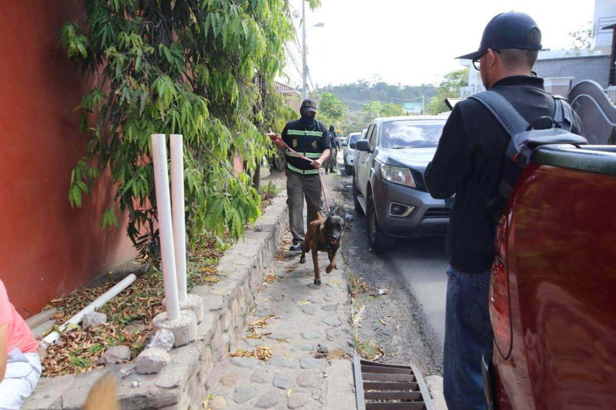 Con perros y ariete rompepuertas: así fue el allanamiento en casa de Romeo Vásquez