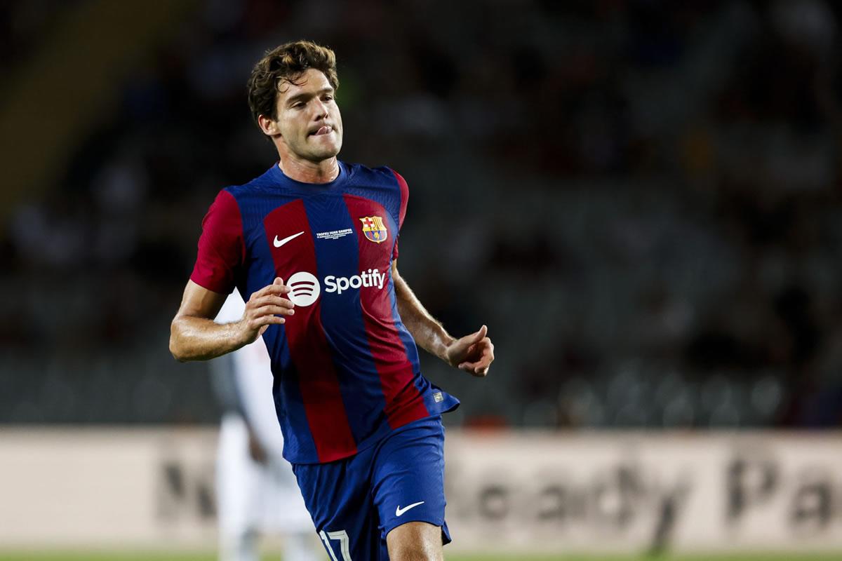 Marcos Alonso ya tomó la decisión de marcharse del Barcelona al final de la temporada actual.