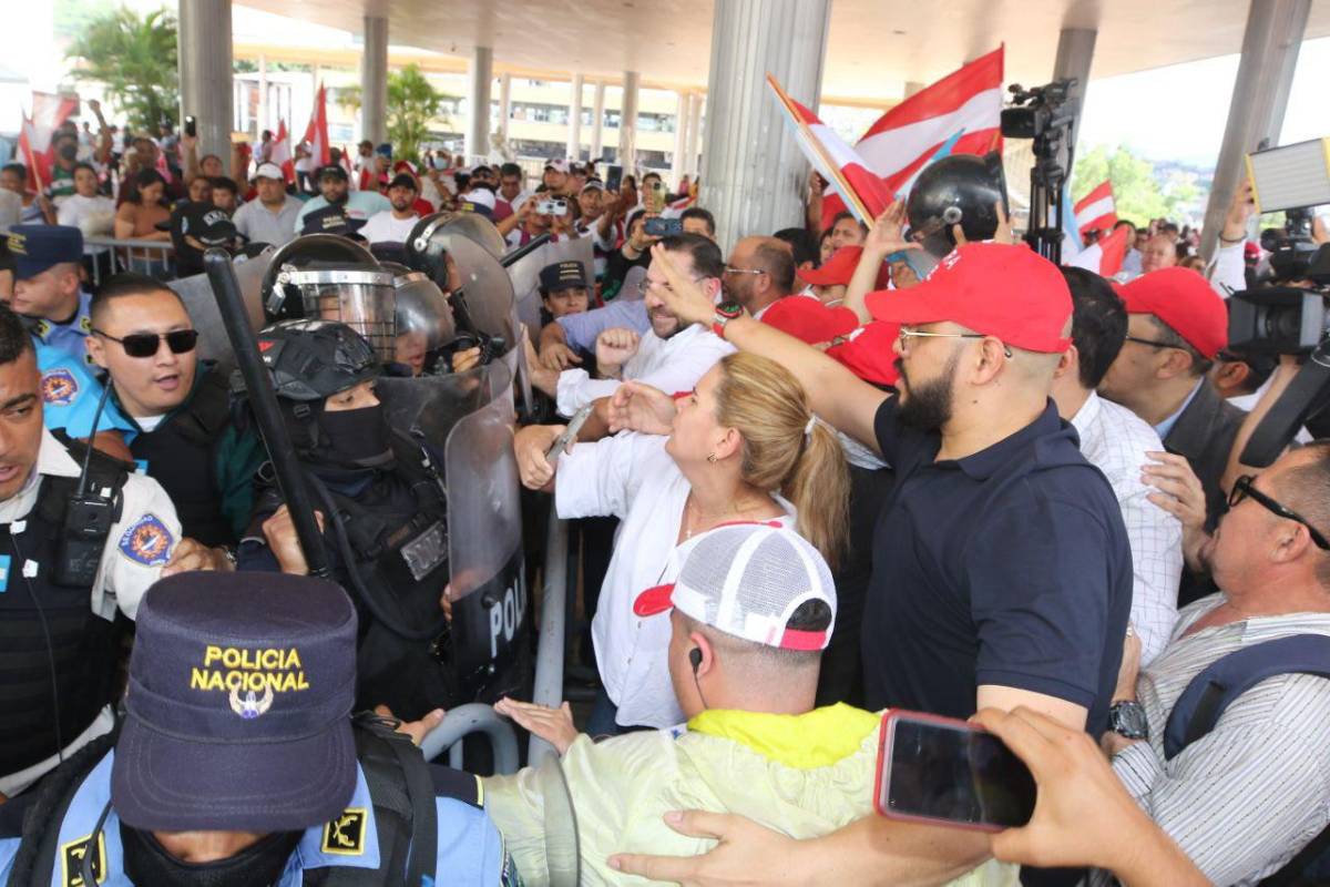 Toletazos y Cálix en el centro del caos: esto originó el zafarrancho en el CN