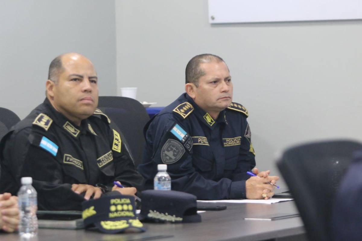 Estos son los oficiales en cargos estratégicos de la Policía Nacional