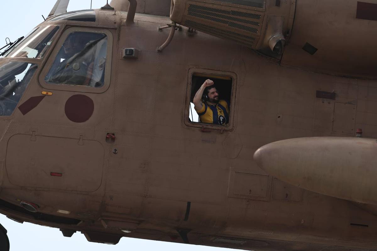 Las mejores imágenes de la liberación de los rehenes israelíes