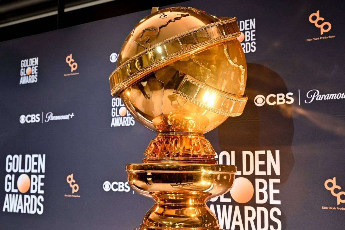 No es completamente oro, ¿cuál es el material de las estatuillas de los Globos de Oro?
