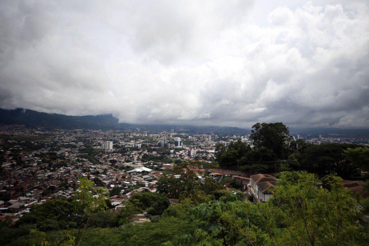 Las lluvias en la capital hondureña continuarán en las próximas horas.