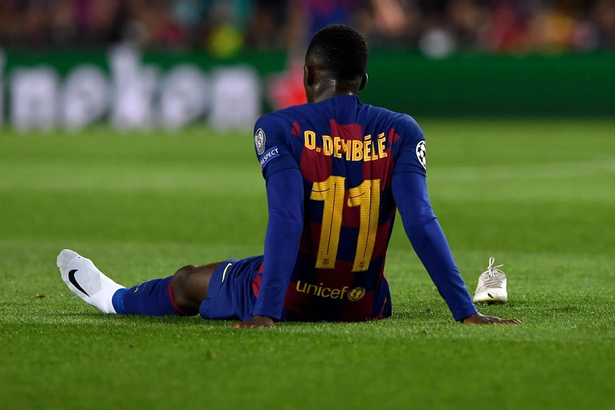 Ousmane Dembelé sufrió una enorme cantidad de lesiones físicas desde su llegada al FC Barcelona en 2017.
