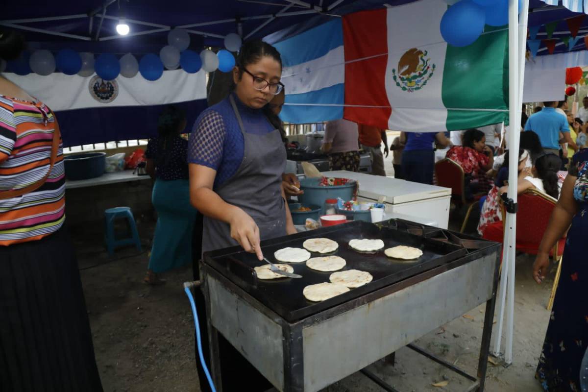 En el evento hubo deliciosa comida.