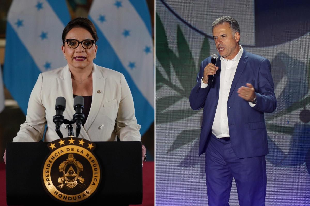 Xiomara Castro felicita a Yamandú Orsi por su triunfo electoral en Uruguay