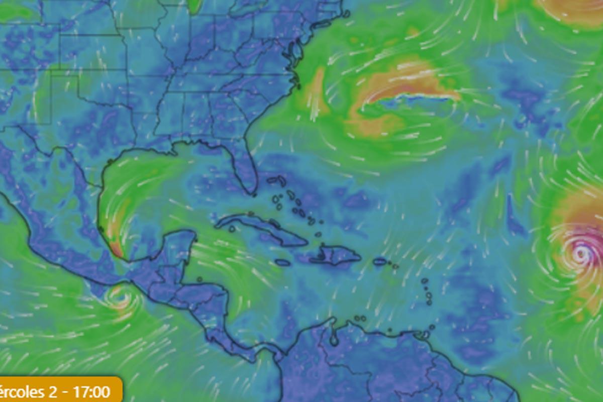 En vivo: trayectoria del huracán Kirk, ¿A dónde se dirige?