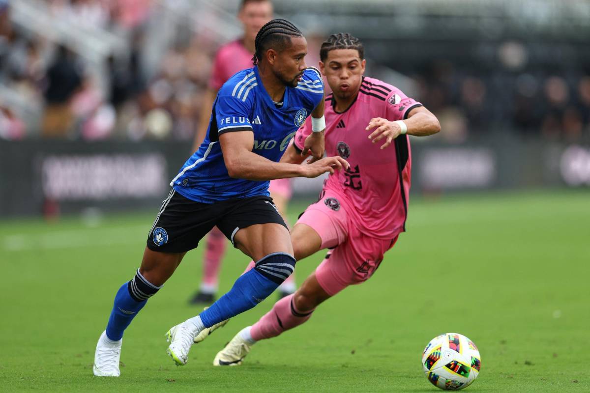 El hondureño David Ruiz jugó los 90 minutos en la derrota del Inter Miami.