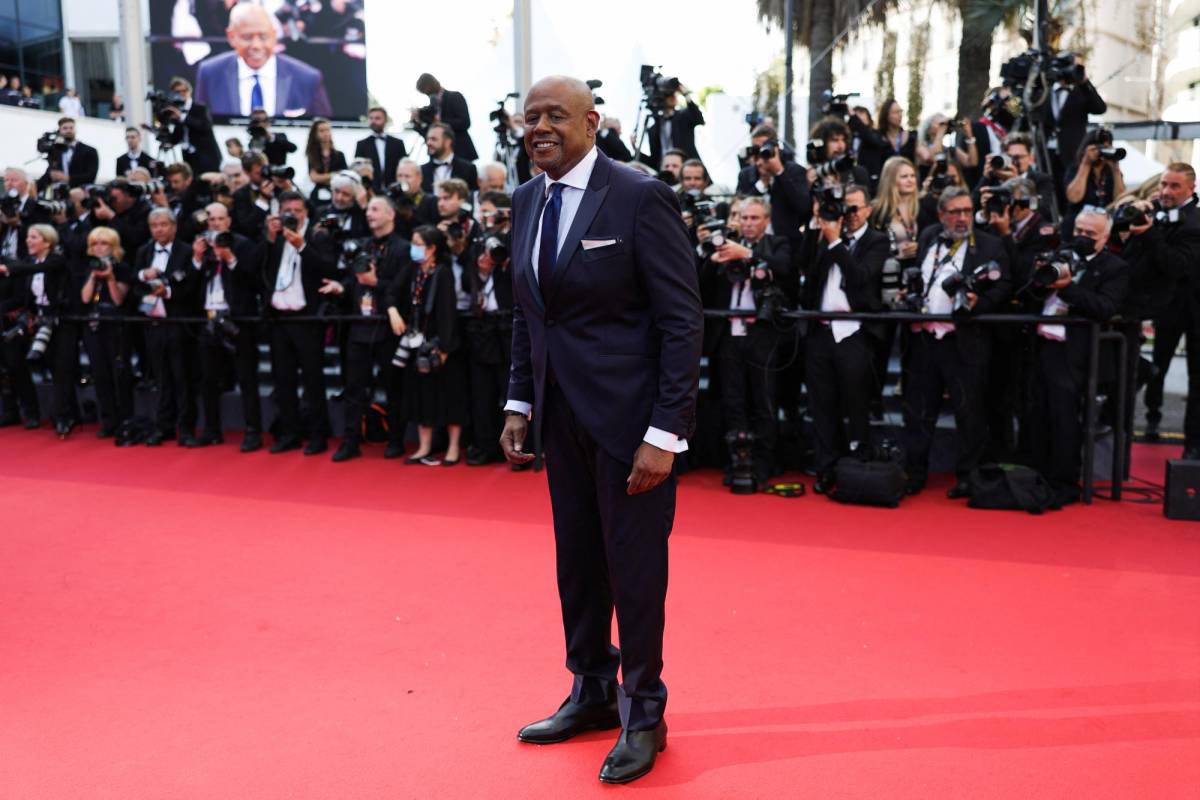 El actor afroamericano oscarizado Forest Whitaker recibirá a sus 60 años una Palma de Oro honorífica.