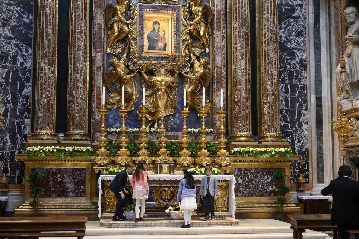 Así se llevó a cabo el sepelio del papa Francisco en la basílica Santa María la Mayor