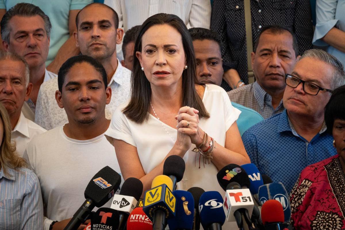 Maduro “escogió a sus candidatos”, denuncia Machado