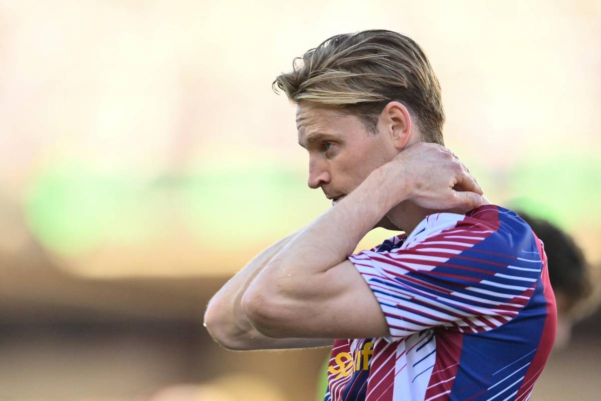 Frenkie De Jong se lesionó en el primer tiempo del duelo que el Barcelona ganó 3-2 al Celta.