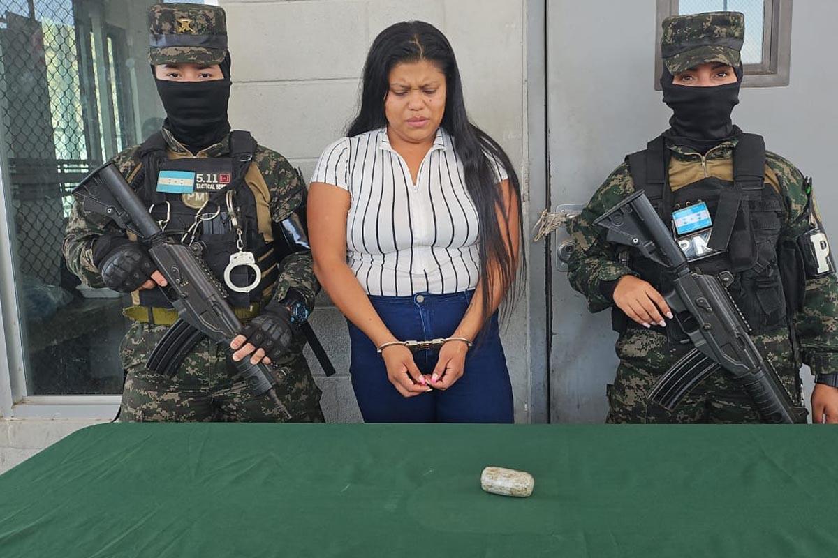 Anny Jackelyne el día que fue arrestada.