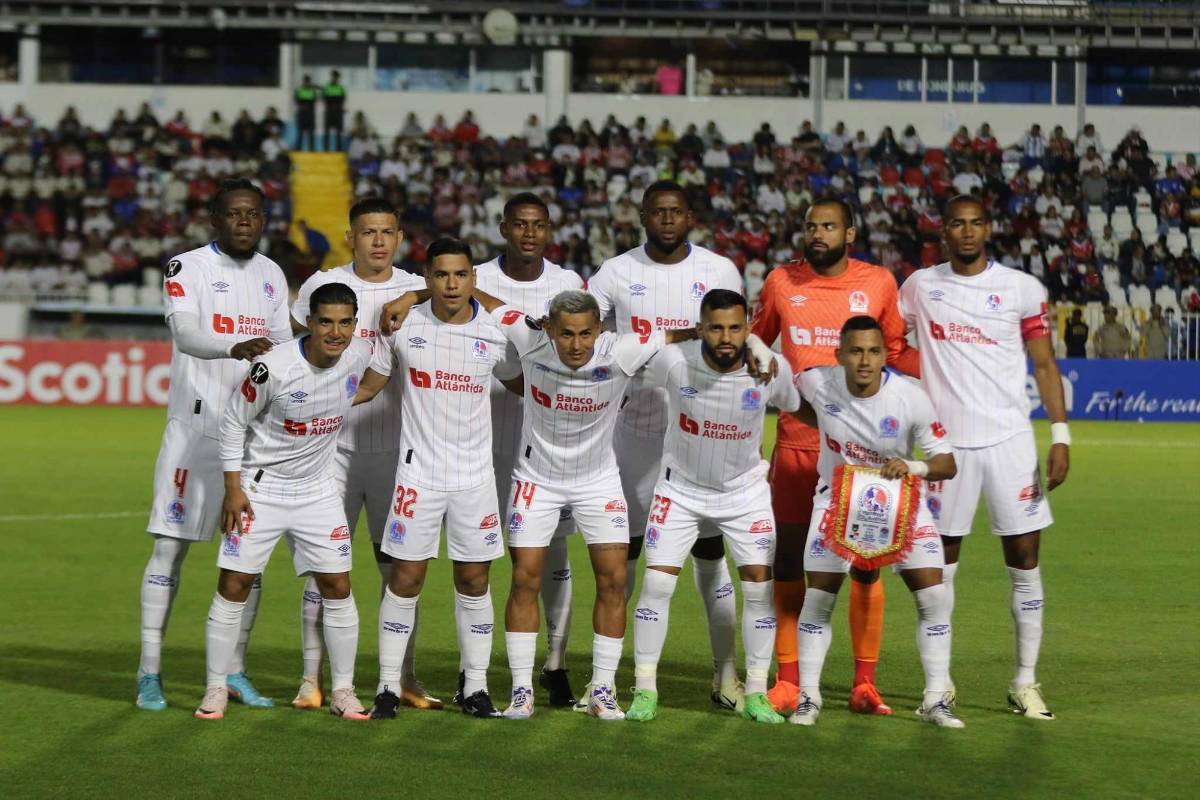El 11 titular del Olimpia que enfrentó al CAI de Panamá por la Copa Centroamericana 2024.