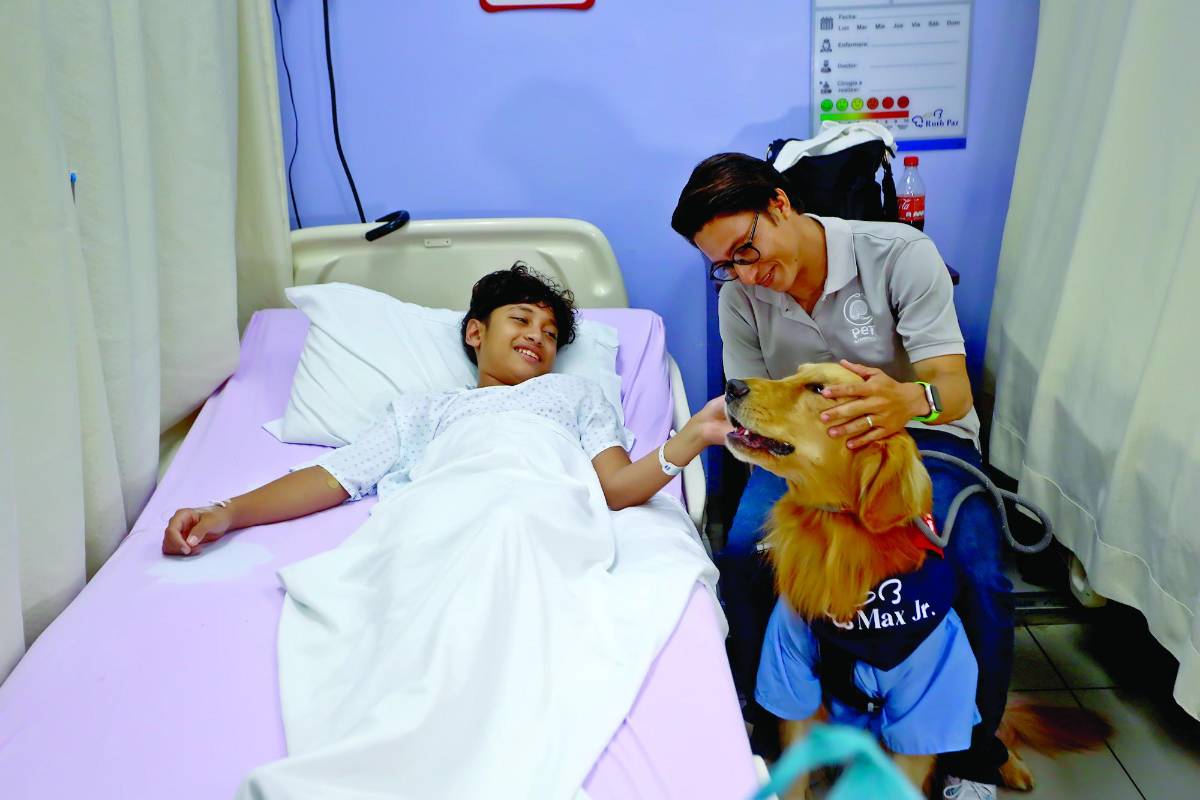 Terapia asistida con mascotas, el nuevo programa de la Ruth Paz