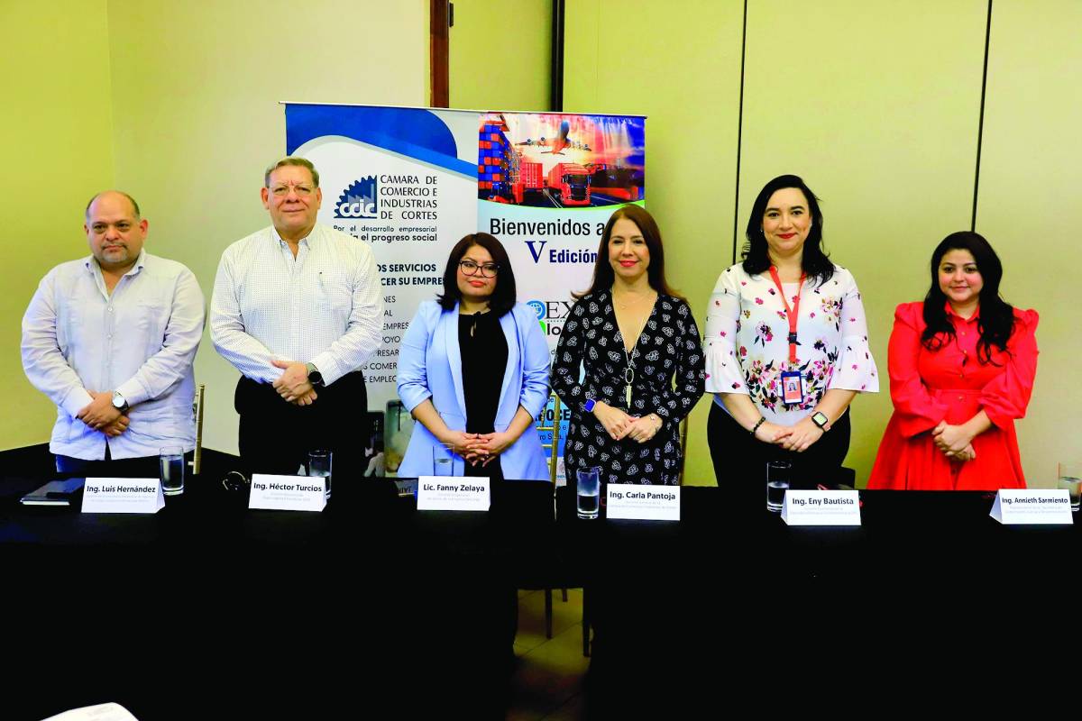 Luis Hernández, Héctor Turcios, Fanny Zelaya, Carla Pantoja, Eny Bautista y Annieth Sarmiento.