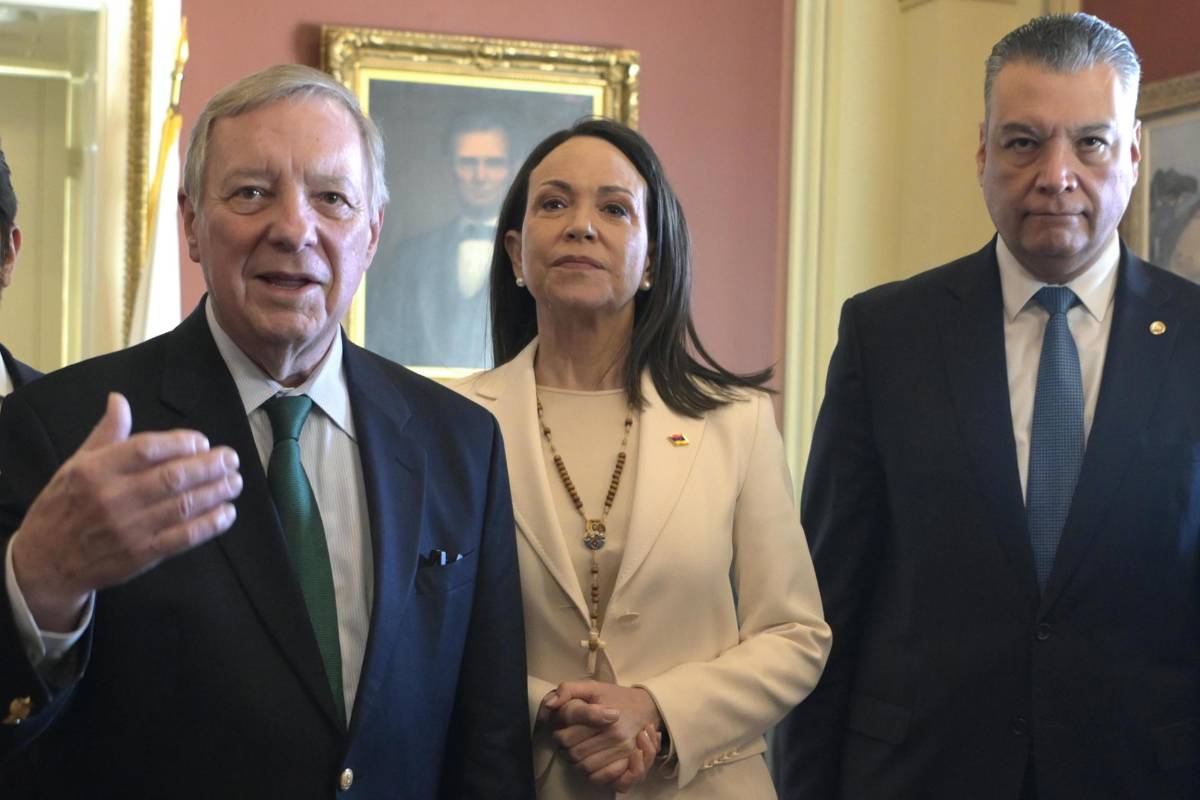 Así fue el encuentro entre María Corina Machado y Donald Trump