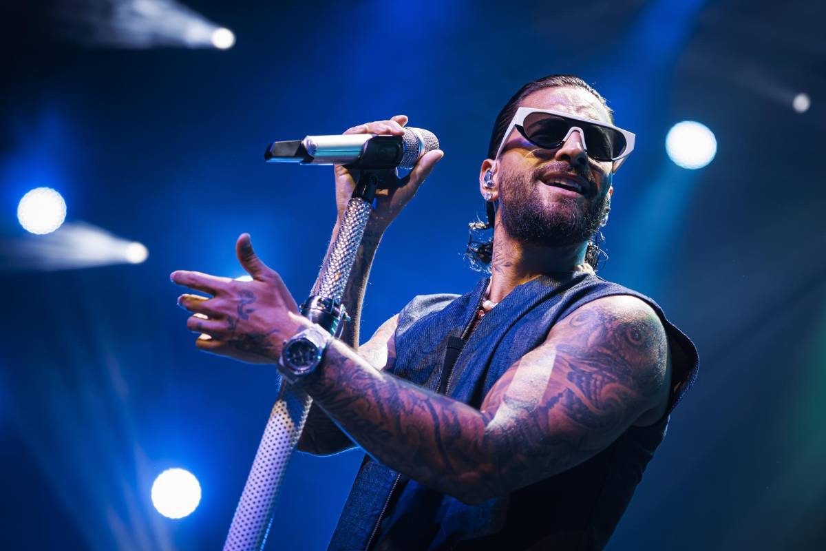 Maluma se corona rey de la música latina en el Festival de Jazz en Suiza